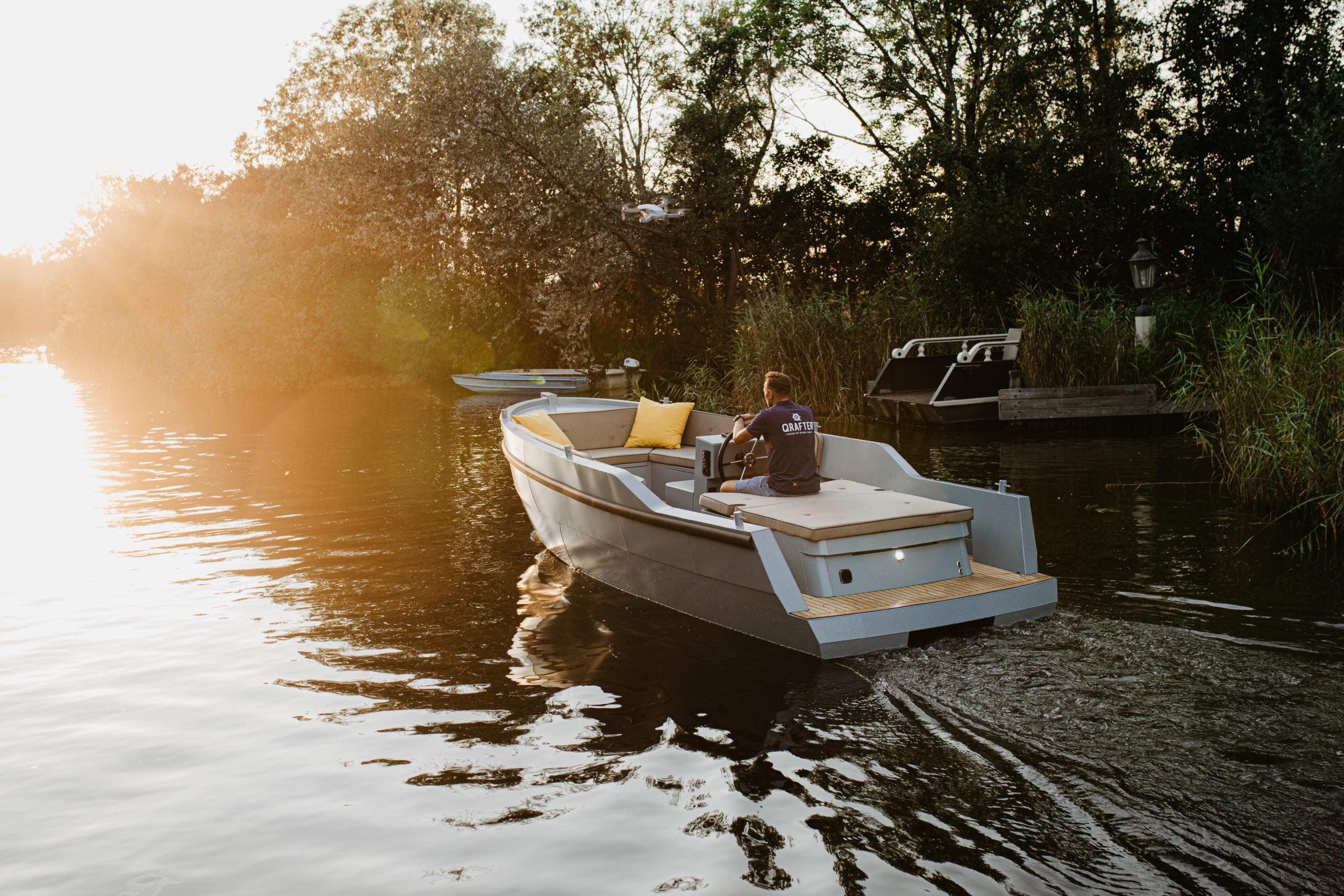 Qrafter Qruisers zonsondergang